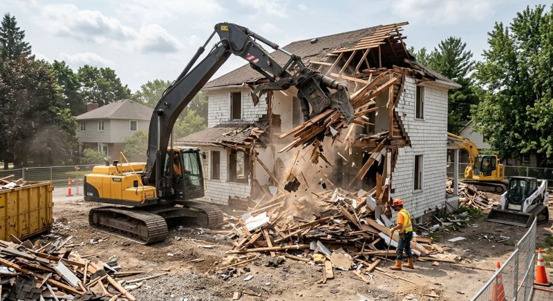 House Demolition Service in Old Bridge, NJ