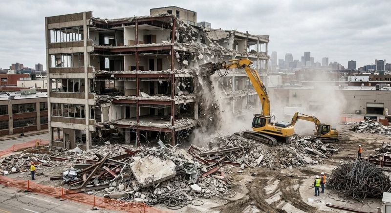 Warehouse Demolition in Bergen County, NJ