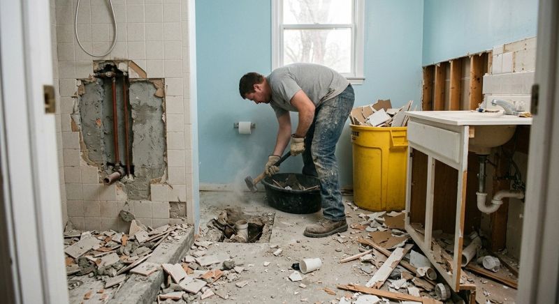 Bathtub Demolition in Frederick, MD