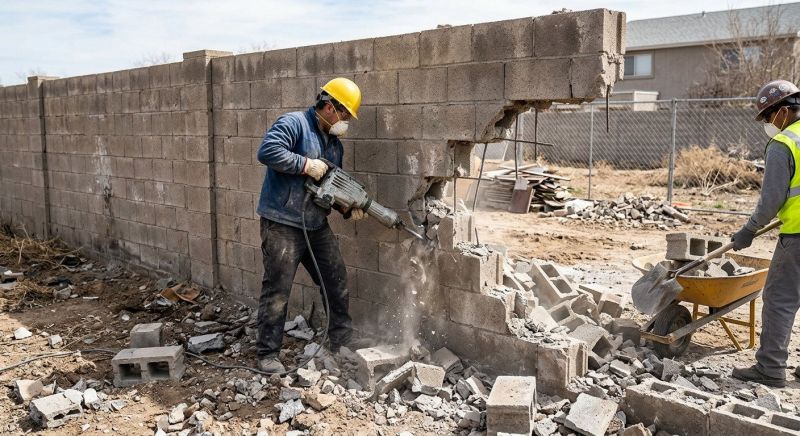 Cement Demolition in Bergen County, NJ
