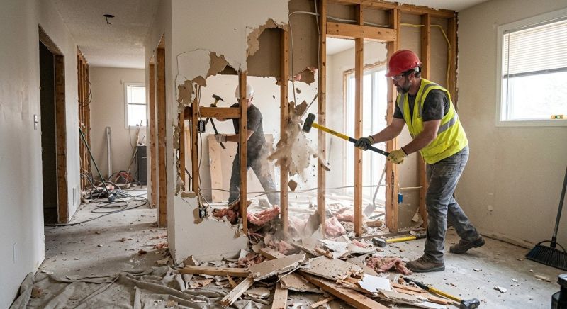 Closet Demolition in Sacramento, CA