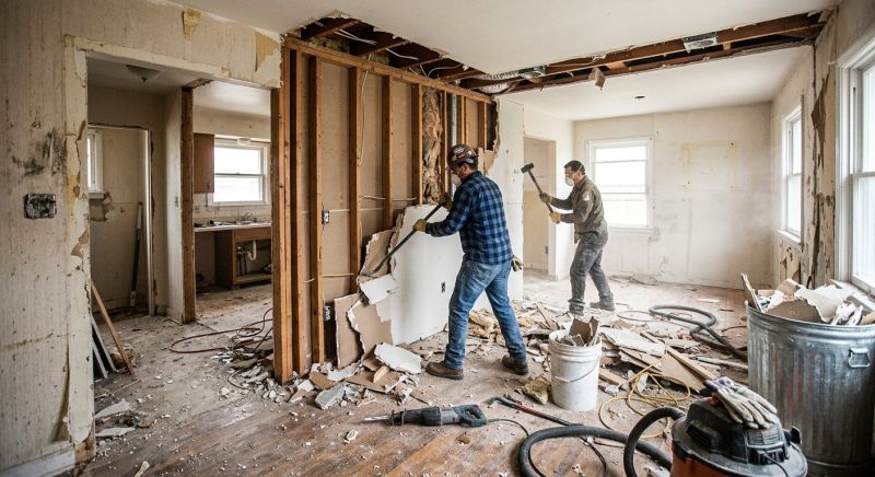 Closet Demolition in Bergen County, NJ