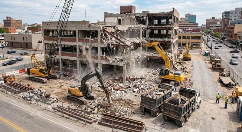 Commercial Demolition Service in Houston, TX