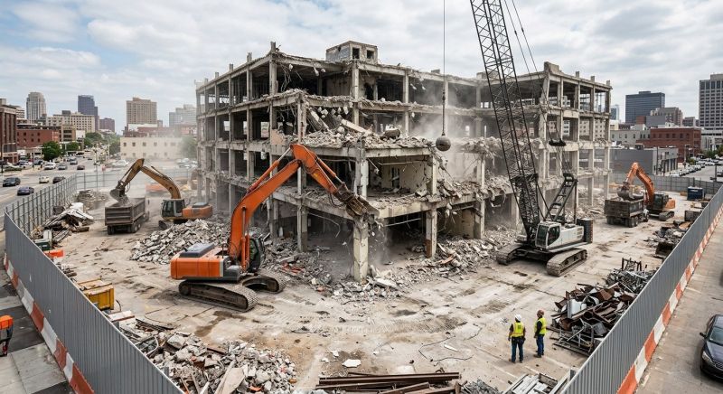 Commercial Demolition Service in Katy, TX