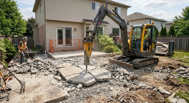 Concrete Pavement Demolition in Sacramento, CA