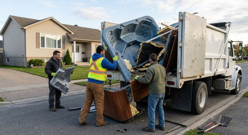 Hot Tub Removal in Charlotte, NC
