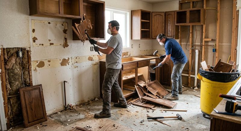 Kitchen Demolition in Frederick, MD