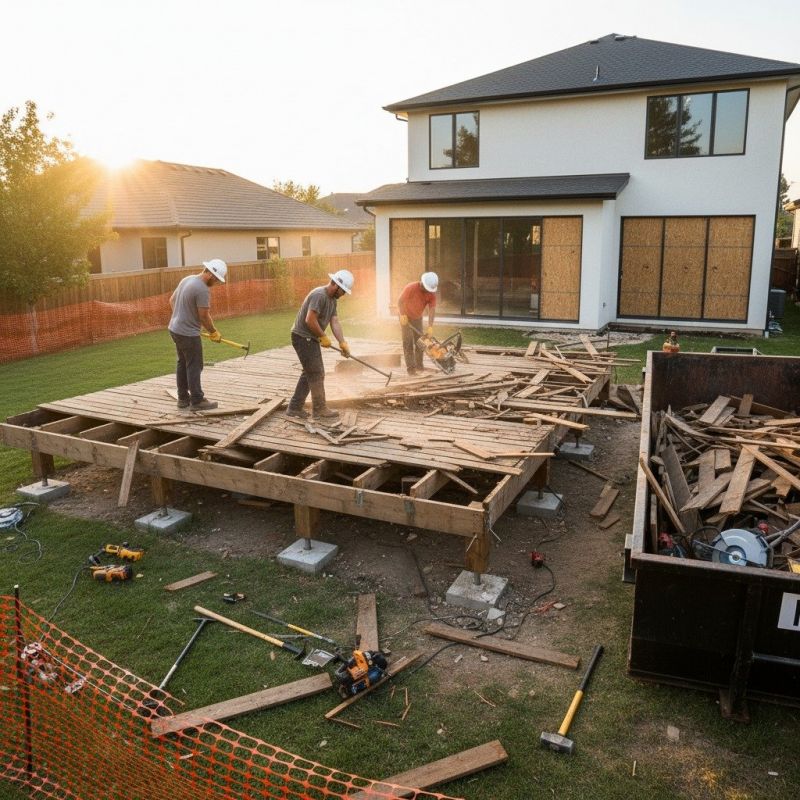 Lanai Removal in Bergen County, NJ