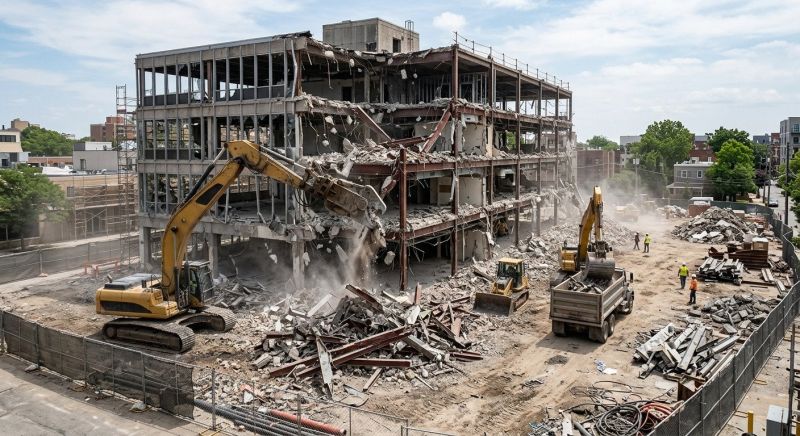 Warehouse Demolition in Bergen County, NJ